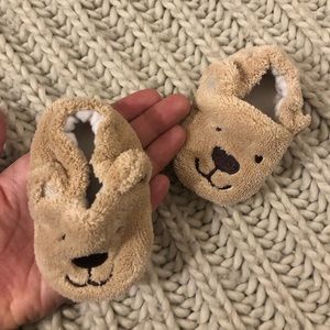 Cute Bear Newborn Slippers, smoke free/pet free home
